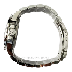 JAGUAR J1011/6 Silver Dial Black Stainless Steel Siwss Made