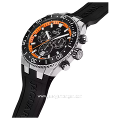 JAGUAR J1021/4 Black Rubber Strap Swiss Made