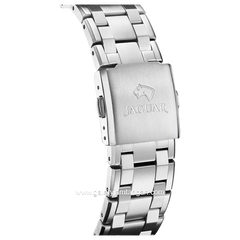 JAGUAR J1022/1 Silver Ceramic Stainless Steel Swiss Made