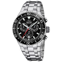 JAGUAR J1022/4 Silver Dial Black Ceramic Stainless Steel Swiss Made