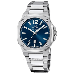 JAGUAR J1024/1 Silver Dial Blue Stainless Steel Swiss Made