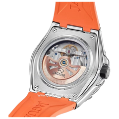 JAGUAR J1030/1 Orange Diplomatic Automatic Rubber Strap