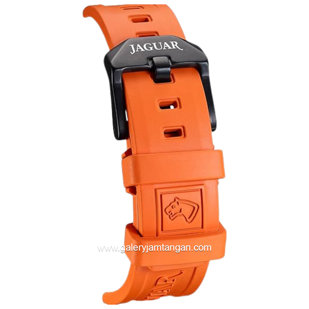 JAGUAR J1030/1 Orange Diplomatic Automatic Rubber Strap