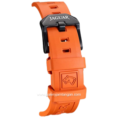 JAGUAR J1030/1 Orange Diplomatic Automatic Rubber Strap