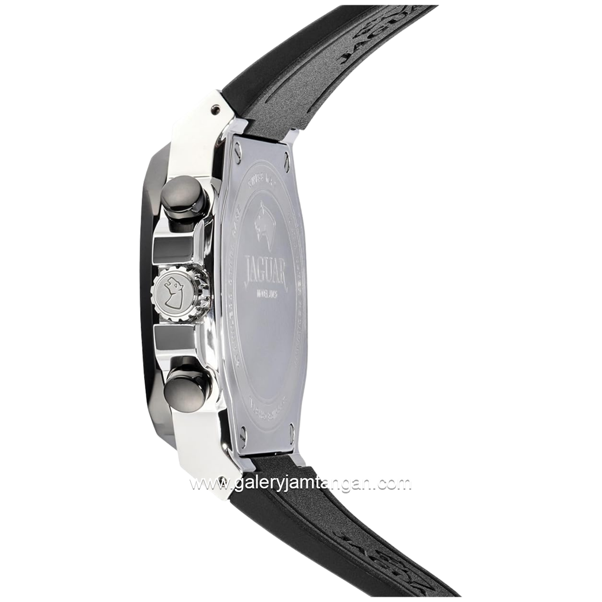 JAGUAR J1026/3 Green Leather Strap Swiss Made