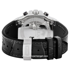 JAGUAR J1026/4 Black Leather Strap Swiss Made
