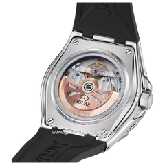 JAGUAR J1030/4 Black Diplomatic Automatic Rubber Strap