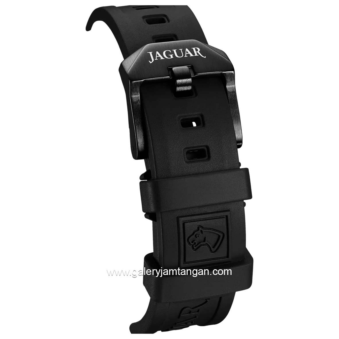 JAGUAR J1030/4 Black Diplomatic Automatic Rubber Strap