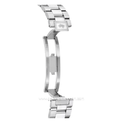 JAGUAR J1041/3 Silver Sapphire Crystal Stainless Steel Strap
