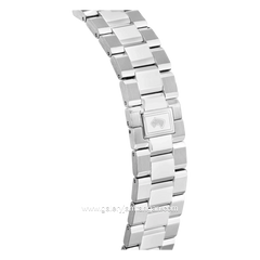 JAGUAR J1041/3 Silver Sapphire Crystal Stainless Steel Strap