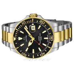 JAGUAR J863/D Silver Gold Stainless Steel Swiss Made