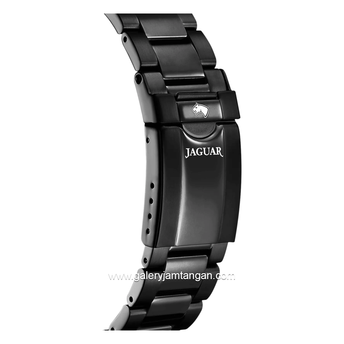 JAGUAR J989/1 Black Sapphire Crystal Stainless Steel Swiss Made