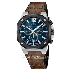 JAGUAR J1026/2 Brown Leather Strap Swiss Made