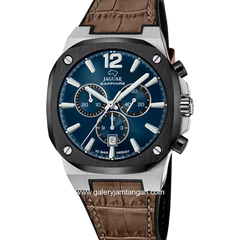 JAGUAR J1026/2 Brown Leather Strap Swiss Made