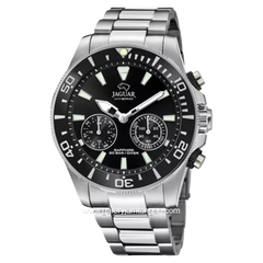 JAGUAR  J888/2 Connected Silver Dial Black Swiss Made