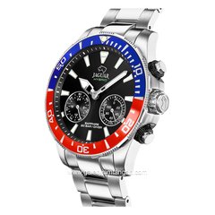 JAGUAR J888/4 Connected Silver Dial Black Swiss Made