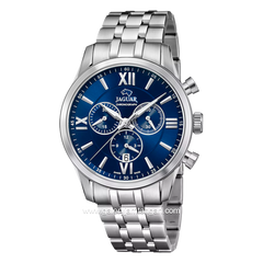 JAGUAR J963/2 Silver Dial Blue Chronograph Swiss Made