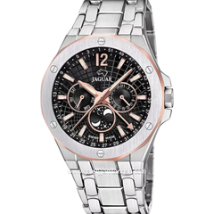 JAGUAR J1039/4 Silver Stainless Steel Swiss Made