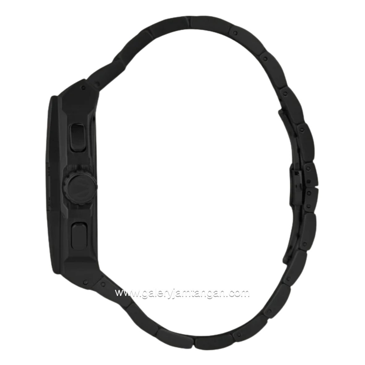 CHRIST VERRA CV 12381G-16 Full Black Stainless Steel Strap