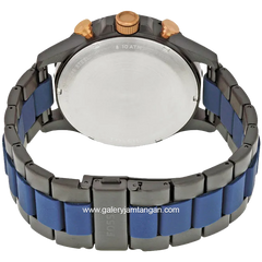 FOSSIL JR1494 Multifunction Grey Blue Stainless Steel Strap