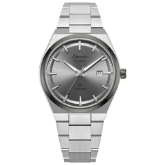 Alexandre Christie AC 8697 MD BTEGR Sapphire Grey Dial Stainless Steel Strap