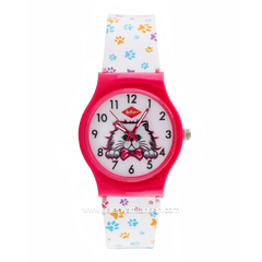 LEE COOPER LC.K.1.333 Kid's Watches White Pink Rubber Strap