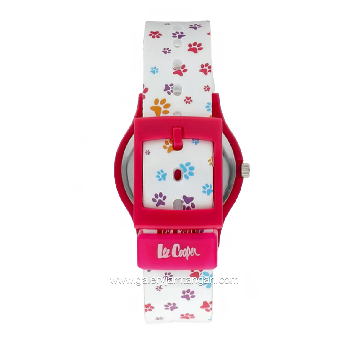 LEE COOPER LC.K.1.333 Kid's Watches White Pink Rubber Strap