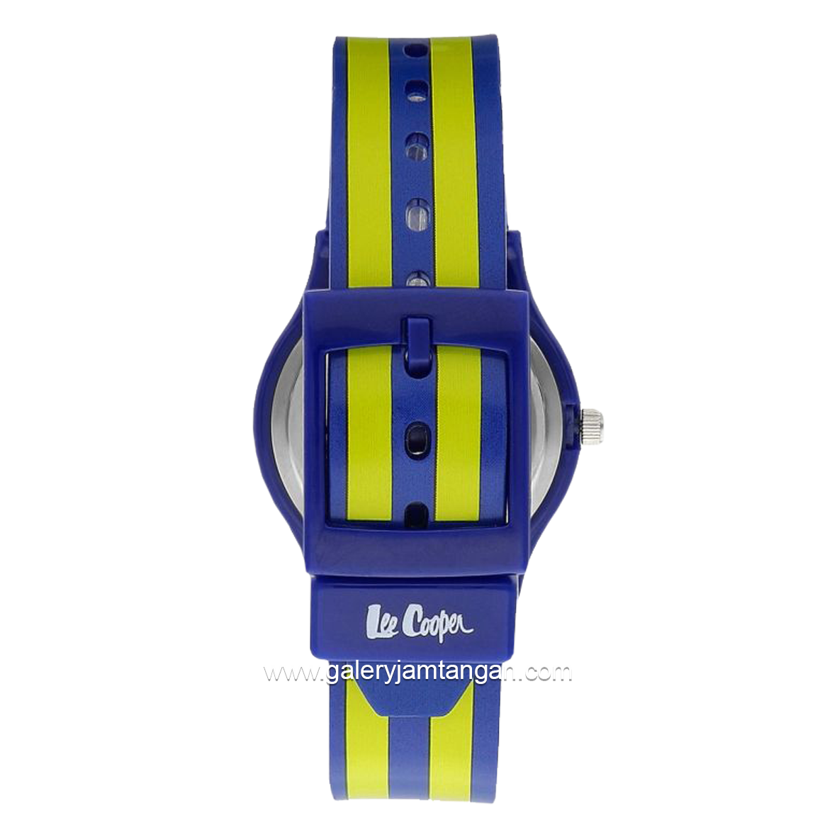 LEE COOPER LC.K.1.399 Kid's Watches Navy Yellow Rubber Strap
