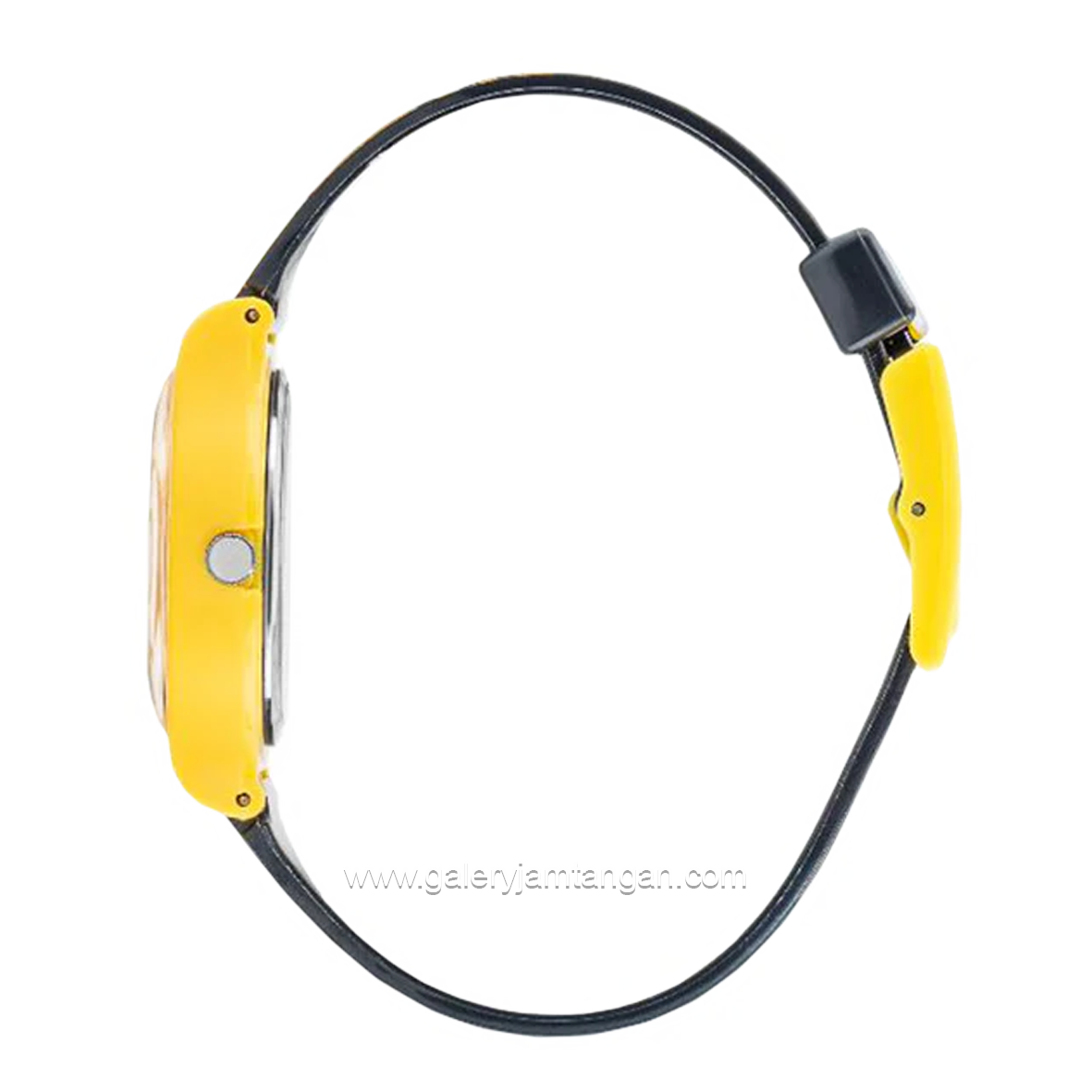 LEE COOPER LC.K.1.757 Kid's Watches Black Yellow Rubber Strap