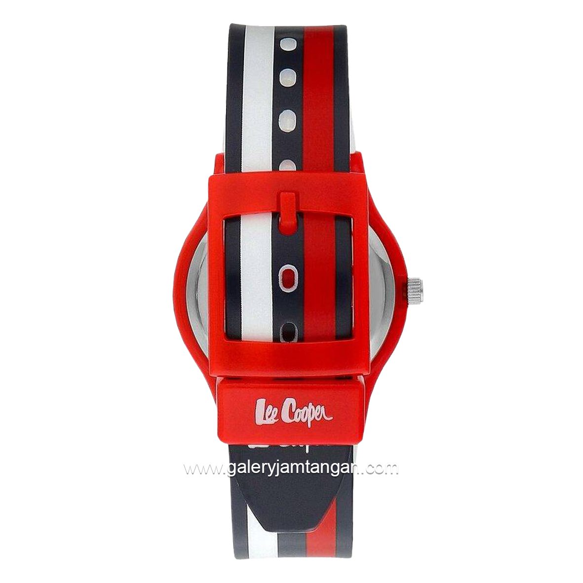LEE COOPER LC.K.1.838 Kid's Watches Navy Red Rubber Strap