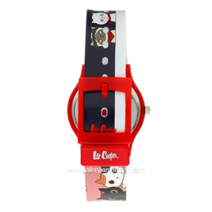 LEE COOPER LC.K.1.839 Ki's Watches Blue Pink Rubber Strap