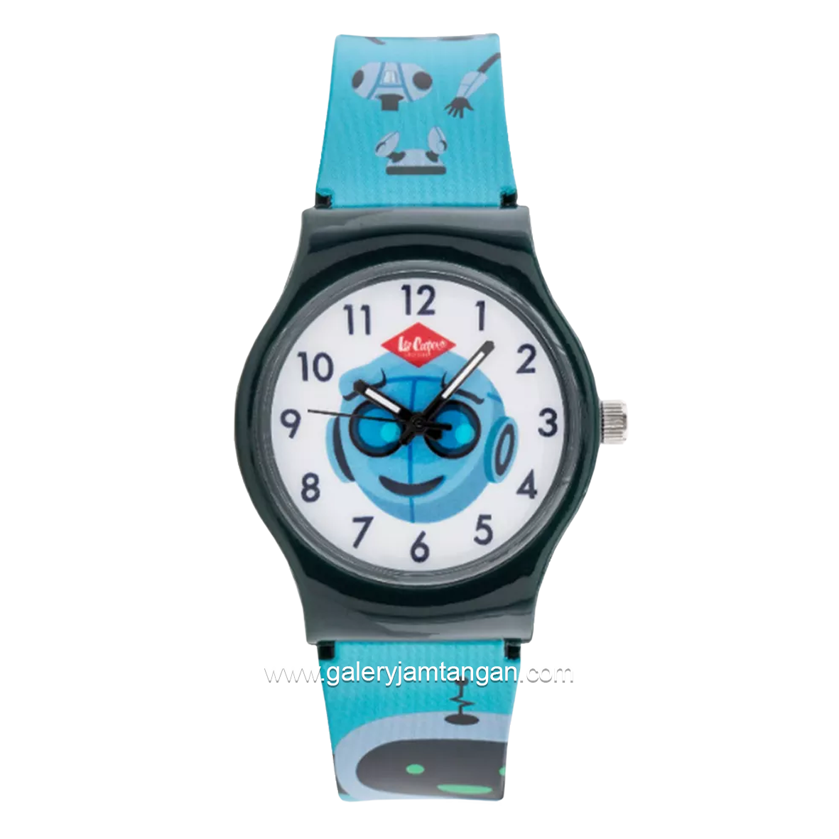 LEE COOPER LC.K.1.939 Kid's Watches Blue Black Rubber Strap