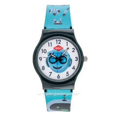 LEE COOPER LC.K.1.939 Kid's Watches Blue Black Rubber Strap