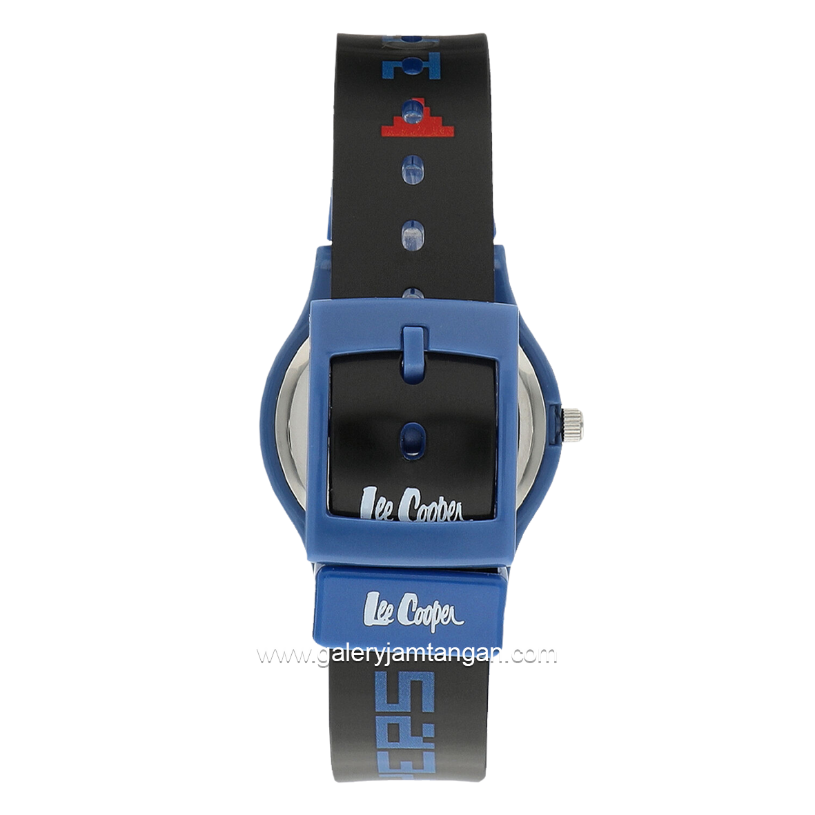 LEE COOPER LC.K.1.951 Kid's Watches Black Blue Rubber Strap