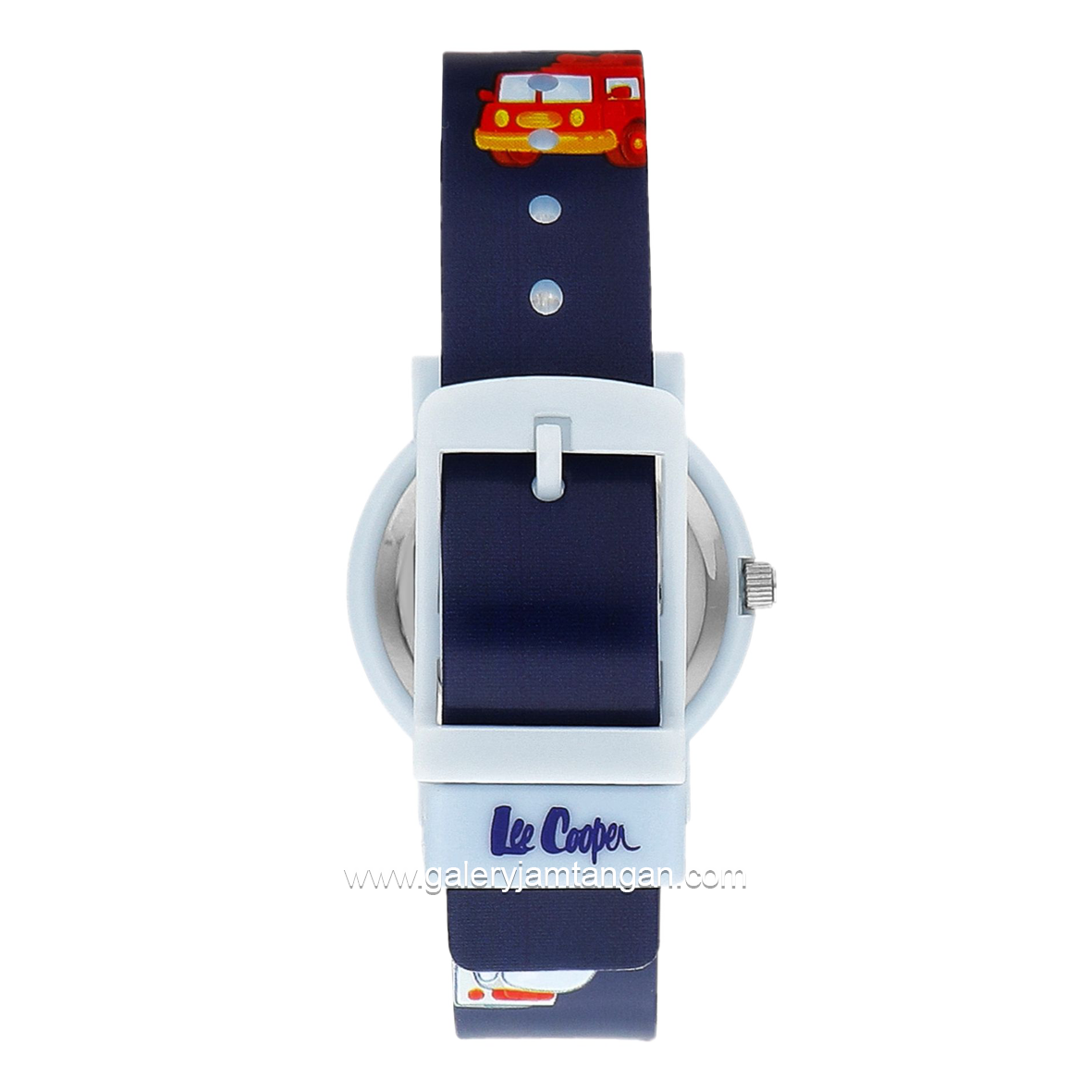 LEE COOPER LC.K.2.069 Kid's Watches Navy Dial White Rubber Strap