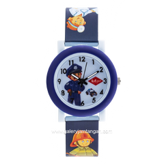 LEE COOPER LC.K.2.069 Kid's Watches Navy Dial White Rubber Strap