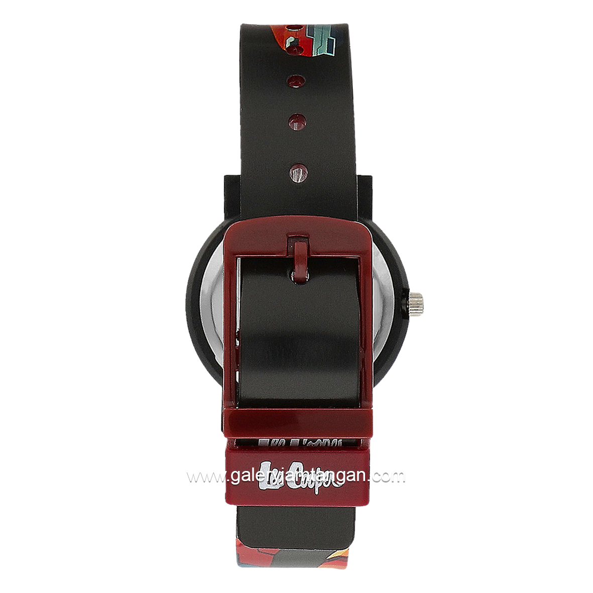 LEE COOPER LC.K.2.631 Kid's Watches Black Red Rubber Strap