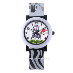 LEE COOPER LC.K.2.636 Kid's Watches Black White Rubber Strap
