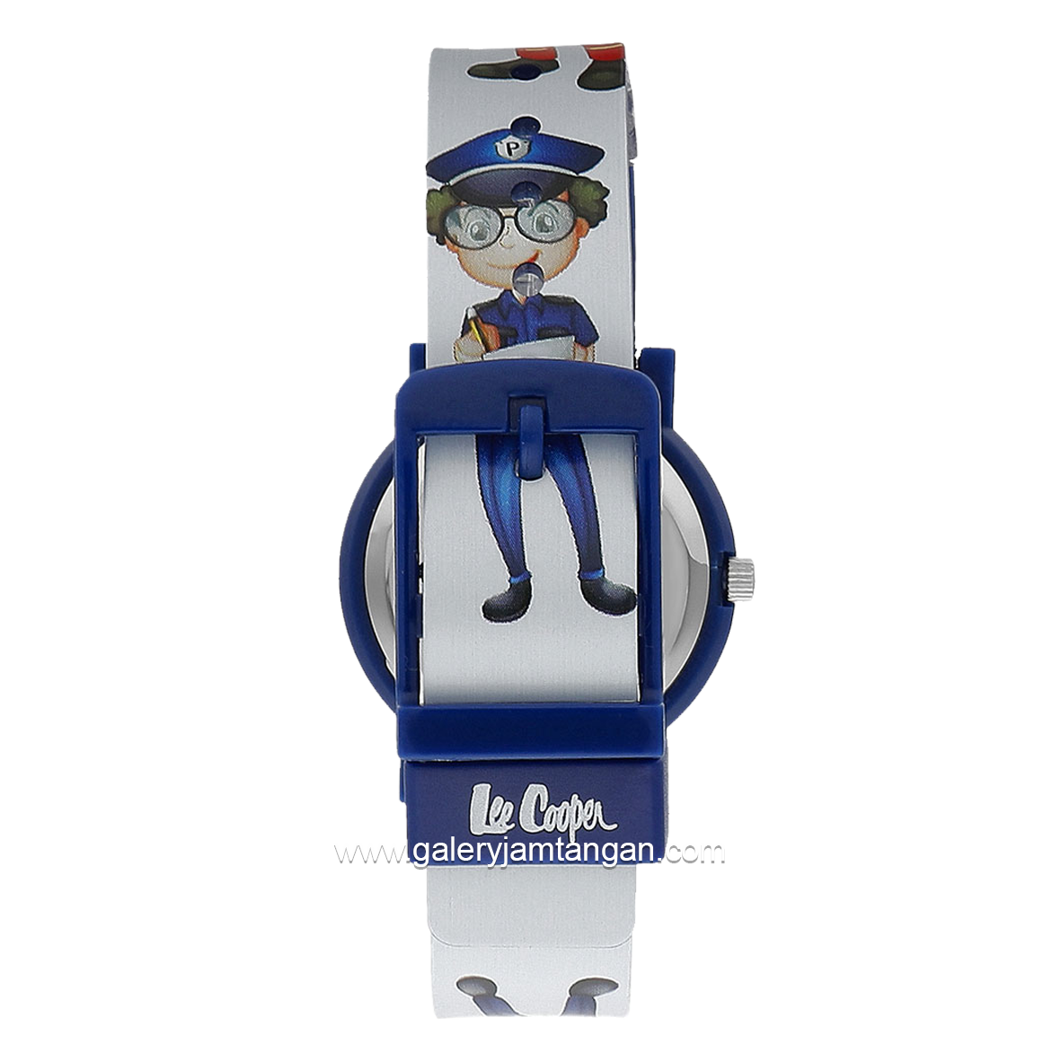 LEE COOPER LC.K.2.933 Kid's Watches White Black Rubber Strap