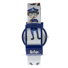LEE COOPER LC.K.2.933 Kid's Watches White Black Rubber Strap
