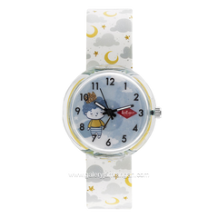 LEE COOPER LC.K.4.063 Kid's Watches White Grey Rubber Strap