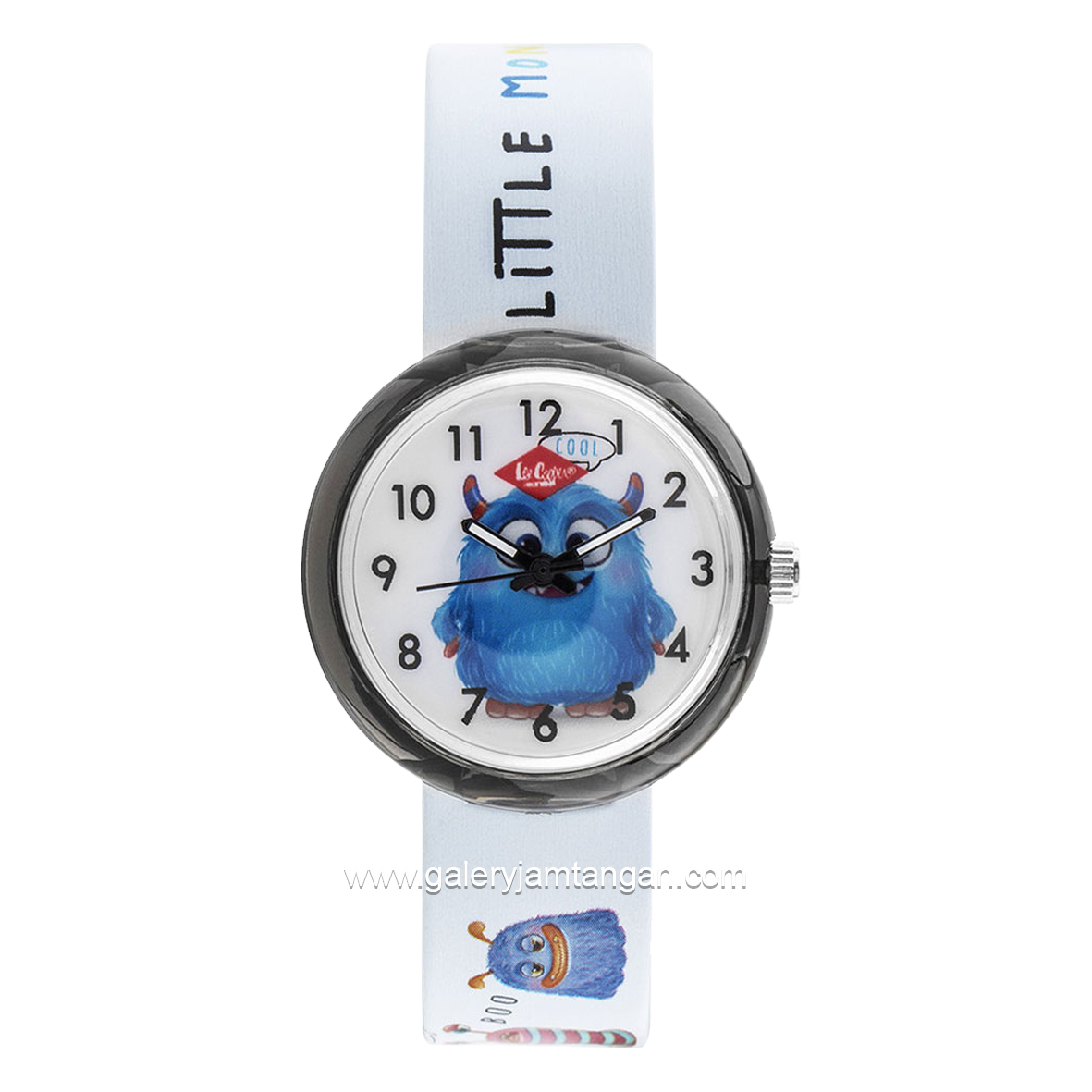 LEE COOPER LC.K.4.633 Kid's Watches White Black Rubber Strap