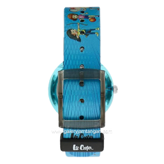 LEE COOPER LC.K.4.639 Kid's Watches Blue Dial White Rubber Strap