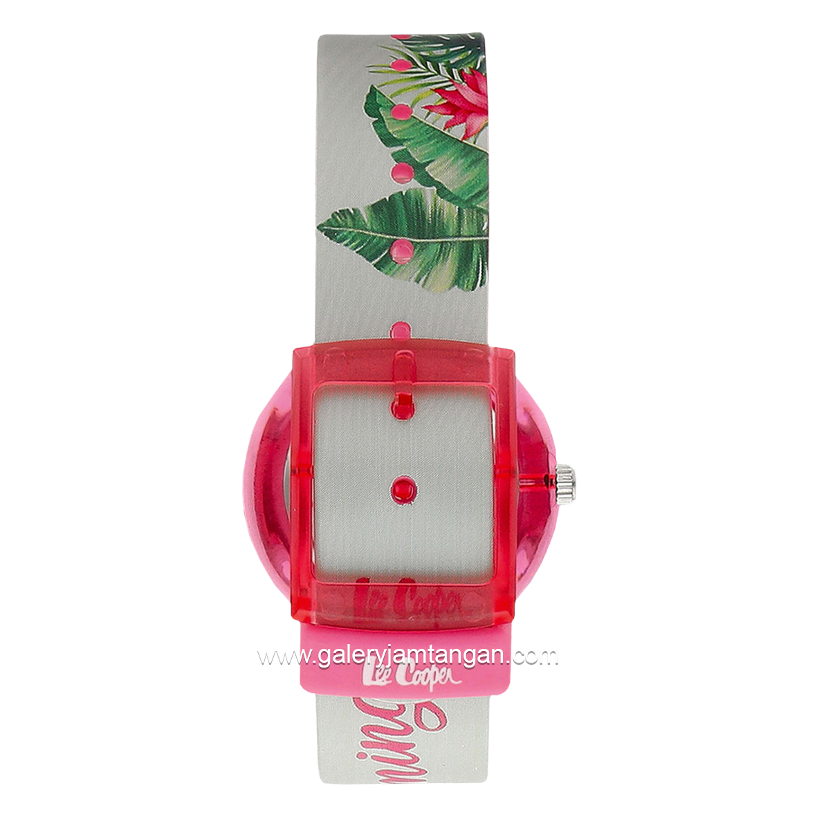 LEE COOPER LC.K.4.837 Kid's Watches White Pink Rubber Strap