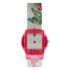 LEE COOPER LC.K.4.837 Kid's Watches White Pink Rubber Strap
