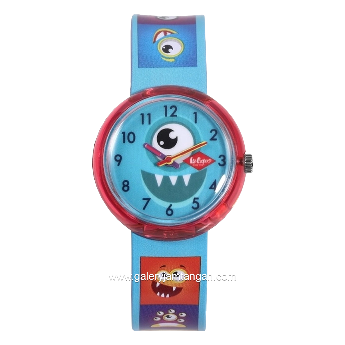 LEE COOPER LC.K.4.899 Kid's Watches Blue Red Rubber Strap