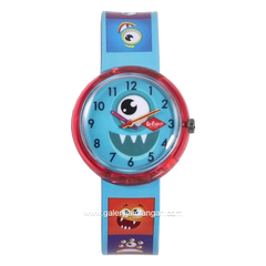 LEE COOPER LC.K.4.899 Kid's Watches Blue Red Rubber Strap