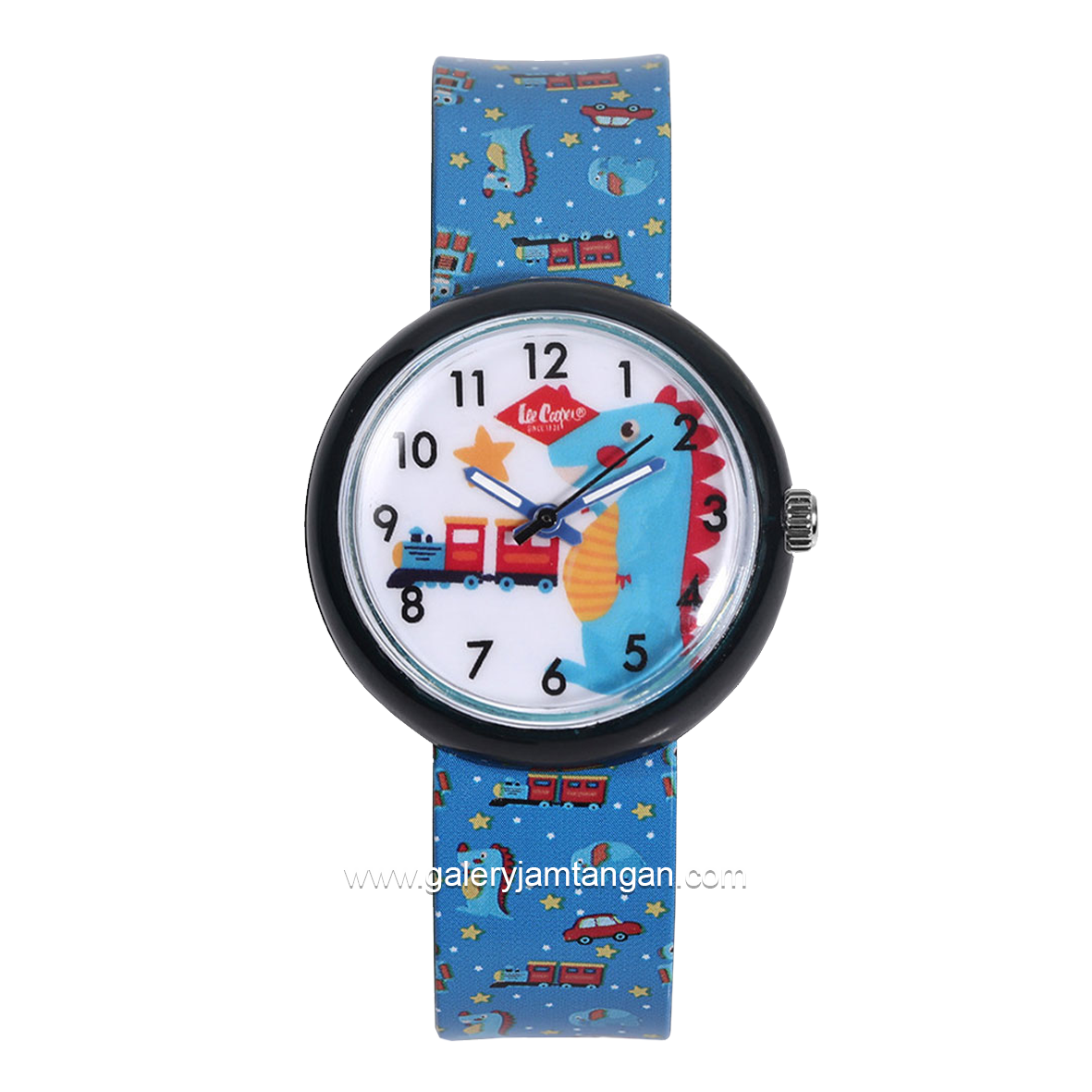 LEE COOPER LC.K.4.939 Kid's Watches Blue Black Rubber Strap