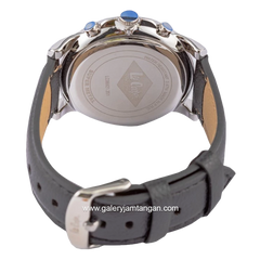 LEE COOPER LC06921.351 Black Silver Leather Strap