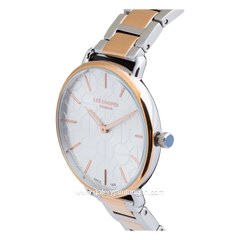 LEE COOPER LC07043.530 Silver Rosegold Stainless Steel